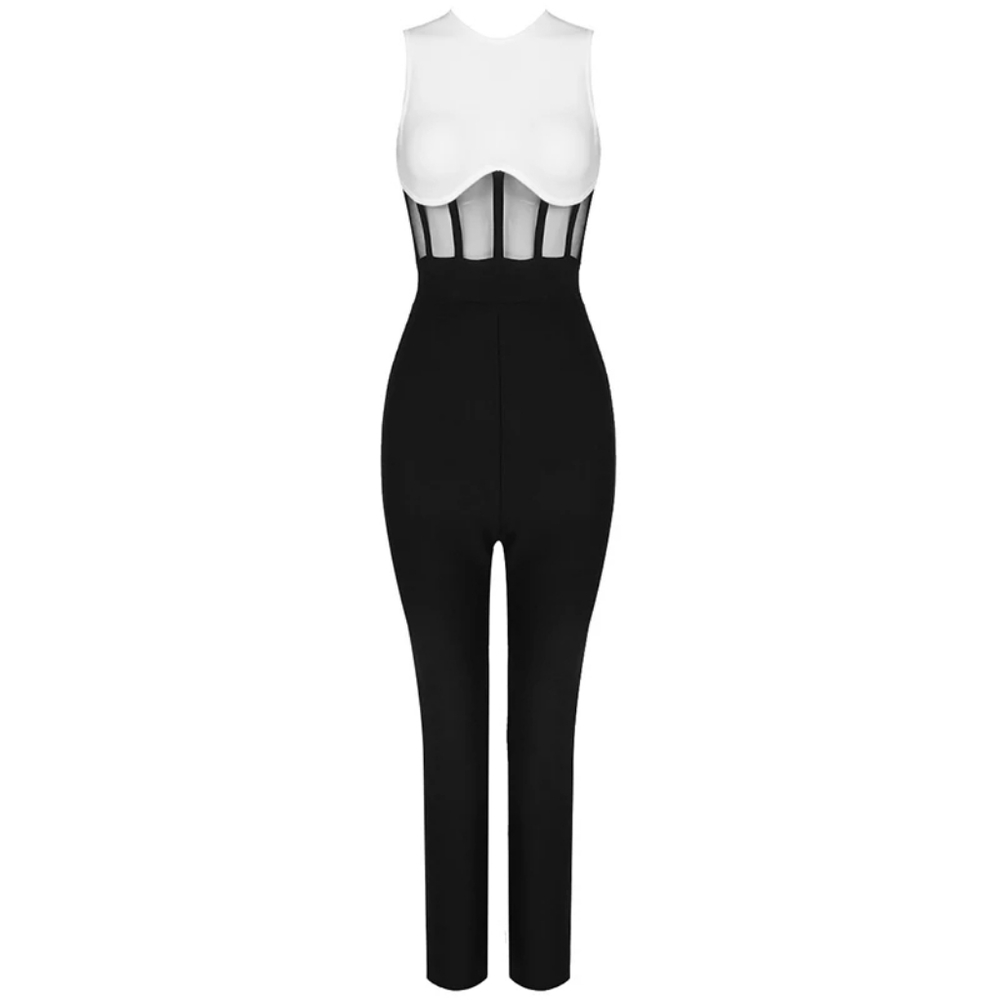 🔥 LAST ONE🔥 jumpsuit bandage Pickyglam brand - Picture 3 of 6